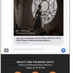 FandangoのiMessage Appを使用してiOS 10チャット内の映画チケットを注文する方法