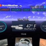 AccuWeatherは、Gear VR用のバーチャルリアリティアプリをリリース