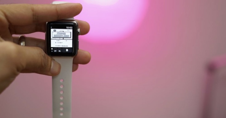 Apple Watch でゲームボーイエミュレータ Around Mobile World