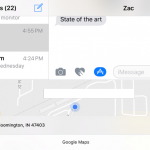 Google Mapsアプリ アップデート imessageと統合した機能をリリース