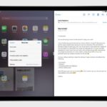 iOS 11のコンセプト:ドラッグアンドドロップ機能を備えたiPadのインターフェース