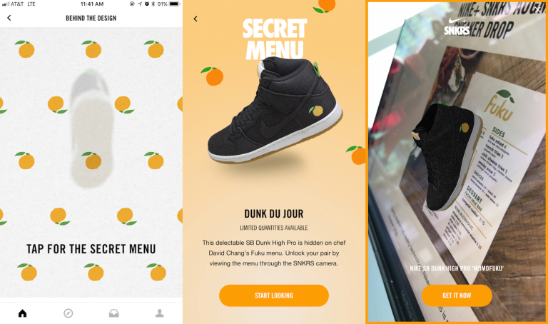 Nike Snkrs Iosアプリはar機能でスニーカーリリースをインタラクティブに Around Mobile World