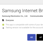 SamsungはPlayストアでSamsung以外のデバイスにブラウザアプリを提供開始