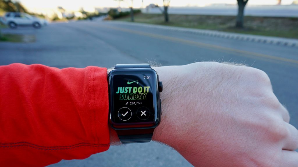 nike run club apple watch activity