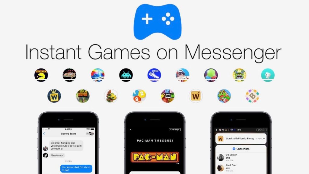 Facebookはメッセンジャーのインスタントゲームへ アプリ内課金と広告を展開 Around Mobile World