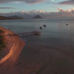 今日のドローン映像、癒しのモーリシャス島！