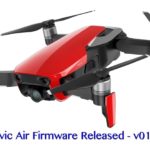 DJI Mavic Airのファームウェア v01.00.0200 がリリースされました !