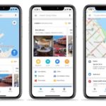 iOS GoogleMapがアップデート、クイックアクセストラフィック、中継、ローカル情報タブなど