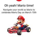 今日、3月10日は「マリオ・デー」！、Googleが一部のユーザーへ特別なポップアップを開始