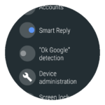 Android Wear スマートウォッチの動きを改善するために、「OK Google」検出機能を無効にする方法