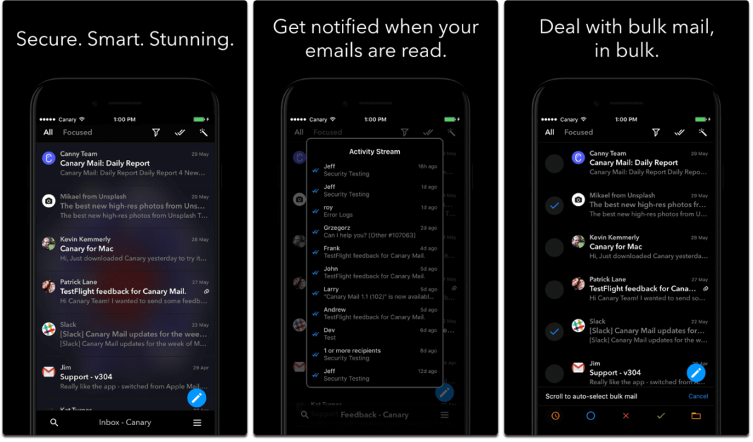 canary mail ipad