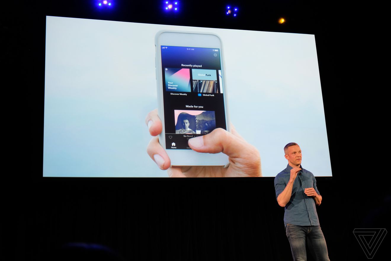 spotify new redesigned mobile app announced
