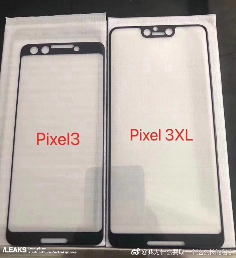 スクリーンプロテクターのデザインから Google Pixel 3とpixel 3 Xlのディスプレイ構造が判明 Around Mobile World