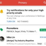 Gmail iOS版アプリ、AIを使用した重要メールの通知オプションを提供