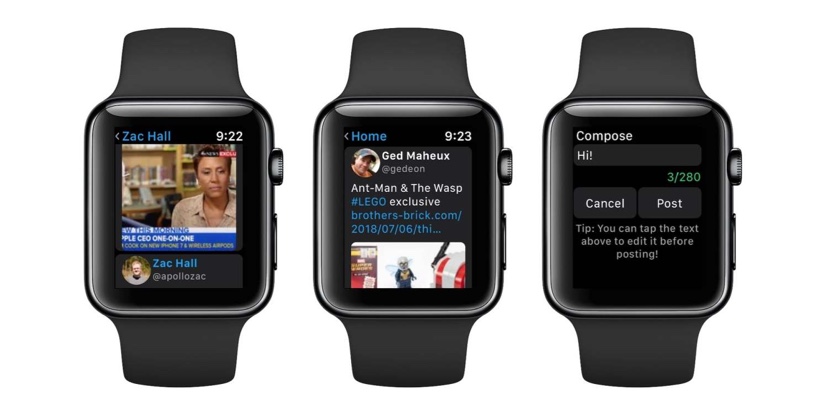 Apple Watchのtwitterアプリ Chirpがgifとビデオ再生機能を追加 Around Mobile World