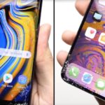 iPhone XS、Galaxy Note9との落下比較テスト！iPhone XSは多くの落下に耐える！