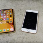 iPhone XRの落下試験と耐久性試験！iPhone 8と比較