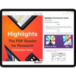 Highlights、研究者向けのPDFリーダーがiPhone、iPad、Macのユニバーサルアプリで登場