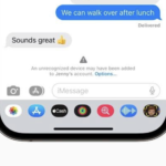 iOS 17のiMessageアプリの並べ替え方法