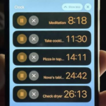 iOS 17でiPhoneに複数のタイマーを設定する方法