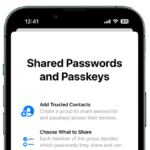 iOS 17で家族や友人とパスワードを共有する方法