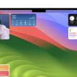 macOS Sonomaでデスクトップウィジェットを使用する方法