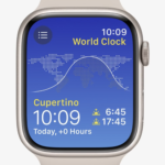 watchOS 10で新しくデザインされたワールドタイムアプリの特徴