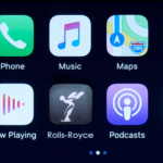 ロールスロイス ゴーストでのApple CarPlayの接続方法